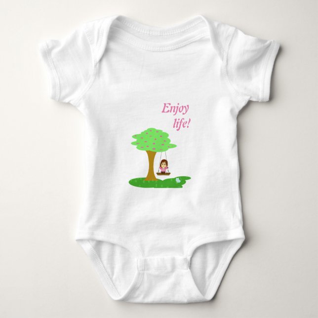 Enjoy life! tee shirt (Framsida)