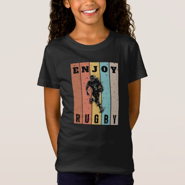 Enjoy Rugby T Shirt (Framsida)