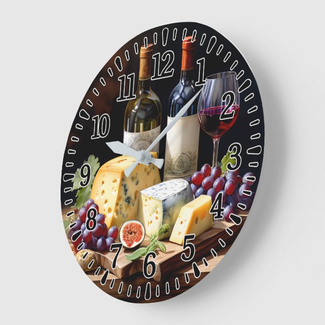 Enjoy the best in life  stor klocka (Vinkel)