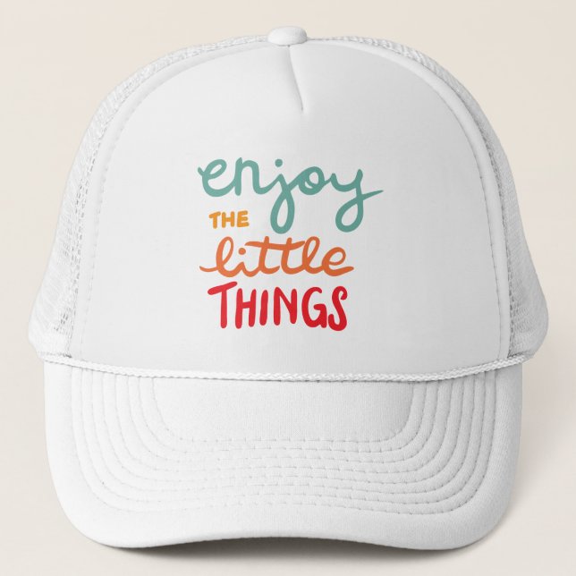 Enjoy the little things keps (Framsida)
