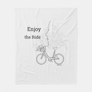  Enjoy the Ride: Minimalist DAILYMIEN Blanket  Fleecefilt