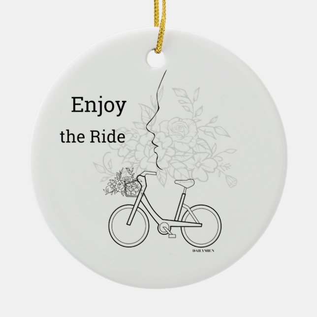  Enjoy the Ride: Minimalist DAILYMIEN Ornament (Framsidan)