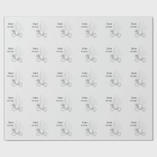  Enjoy the Ride: Minimalist DAILYMIEN Wrapping Pap Presentpapper