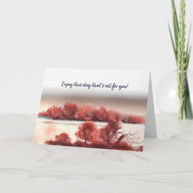 Enjoy this day that's all for you! kort (Framsida)