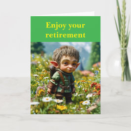 Enjoy your retirement. kort