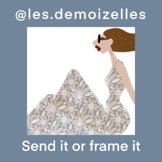 Enjoying Gentle Breeze Mode Illustration Card Inbjudningar