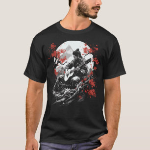 Enka Japansk Ballad Music Japan Guitarist Mountai T Shirt