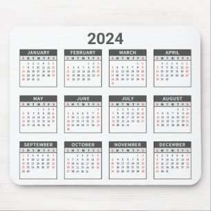 Enkel 2024-årskalender med en snabbtitt på Grått o Musmatta