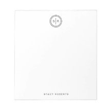 Enkel 2 initialer cirkelmonogram