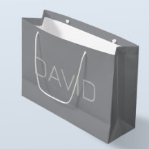 Enkel 3-dimensionell utseende text | Grå