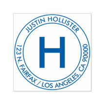 Enkel Adress och första monogram