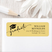 Enkel adressetikett för skript Studenten