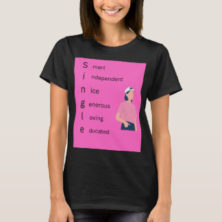 Enkel akronym t shirt