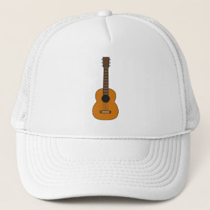 Enkel akustisk gitarr-Tecknad Keps