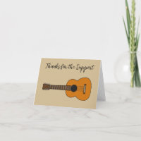 Enkel akustisk gitarr-Tecknad | Lägg till text