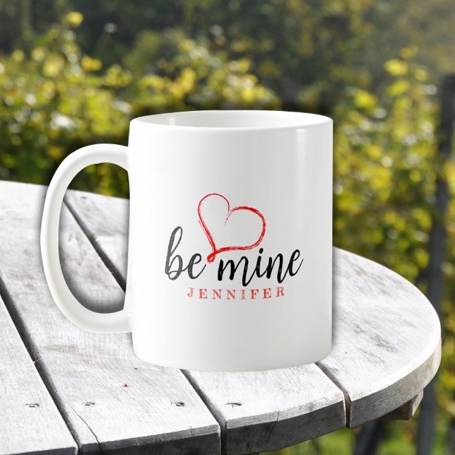 Enkel Alla hjärtans dag  Kaffemugg (Skapare uppladdad)
