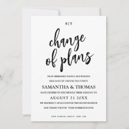 Enkel ändring av meddelande från Bröllop