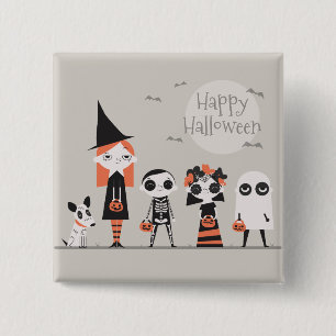 Enkel ännu Elegant Halloween Knapp