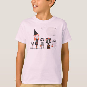 Enkel ännu Elegant Halloween Sleeve Shirt T