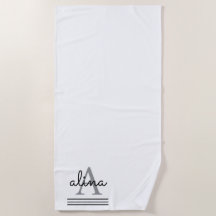 Enkel Anpassad Design Personlig Monogram