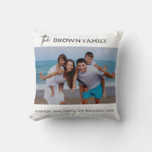 Enkel anpassad familjefoto