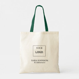 Enkel anpassad logotyp Totebag Tygkasse