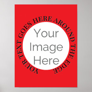 enkel anpassningsbar av bilden här, fotoredigering poster