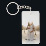 Enkel Anpassningsbar - familjefoto och Namn-krypfi<br><div class="desc">Enkel Anpassningsbar - familjefoto och Namn-krypfils nyckelkedja</div>