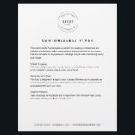 Enkel Anpassningsbar för Business logotyp-textwebb Reklamblad<br><div class="desc">Befordra ditt företag eller din händelse med Anpassadet Flyer-mall! Lägg till din logotyp,  rubrik,  text och kontaktinformation på grund-sidfoten för att skapa en professionell,  öga-infångande designdesign för annonstjänster,  annonser eller annonser enkelt Tillgänglig även som digital nedladdning.</div>