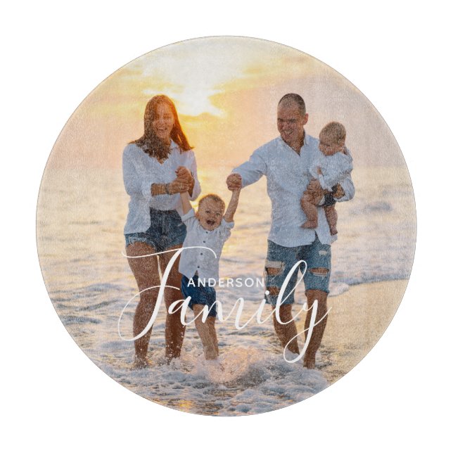 Enkel Anpassningsbar för modern fotomall i Namn (Framsidan)