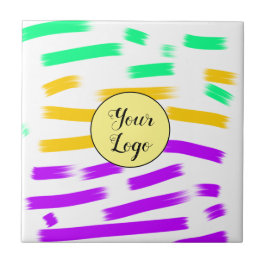 enkel anpassningsbar gult blå vattenfärg lägga til kakelplatta