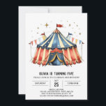Enkel Anpassningsbar Kids cirkus Birthday Inbjudningar<br><div class="desc">Gå med oss för en " Enkel Anpassningsbar Kids' Circus Birthday" firande fylld med skratt, roligt och personlig! Den här inbjudan är din biljett till ett charmerande cirkustemat party som är skräddarsytt för din lilla. Bild är en mysigt sammankomst i toppen, där varje detalj återspeglar ditt barns unika stil och...</div>