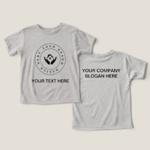 Enkel Anpassningsbar - Logotyp för företag och tex T Shirt