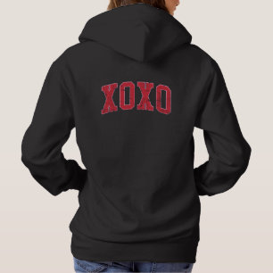 Enkel Anpassningsbar par Namn Hugs och Kisses XOXO T Shirt