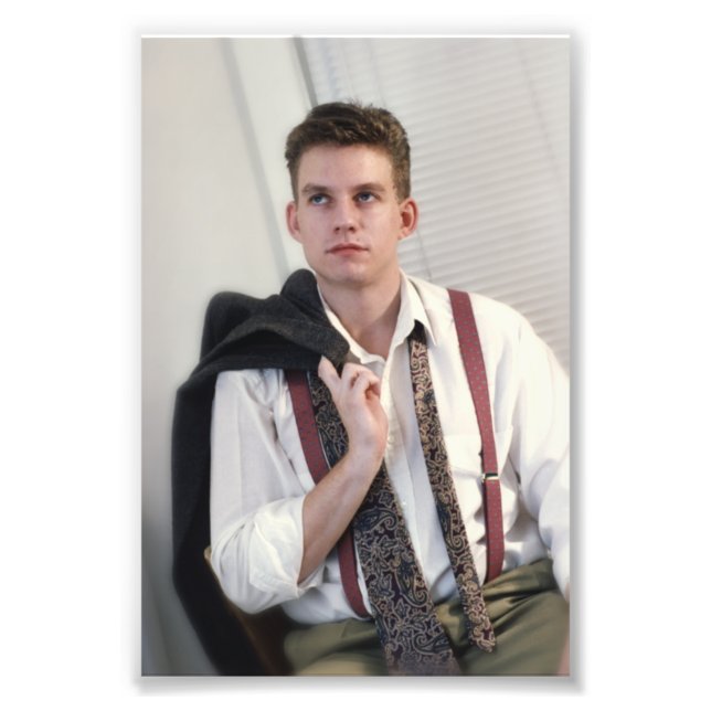 Enkel Anpassningsbar Porträtt Fotoutvidgning Fototryck (Framsidan)