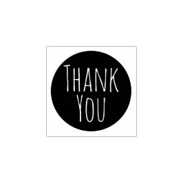 Enkel Anpassningsbar Tack Rubber Frimärke Stämpel