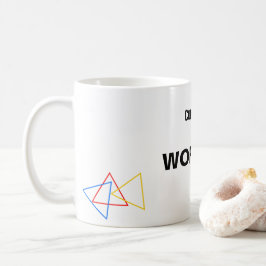 Enkel arbetsstatus kaffemugg
