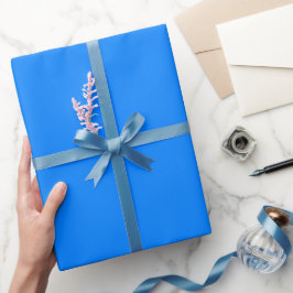 Enkel Azureblå färgnyans Presentpapper