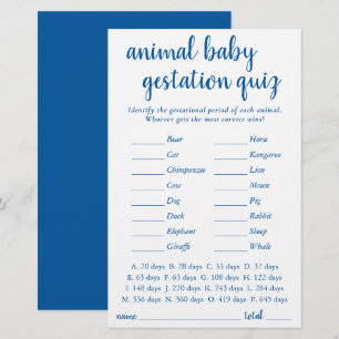 Enkel Baby från djuret   Fransk Blue Gestational G