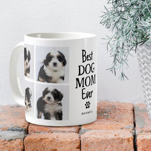 Enkel bästa Hund-fotokollage någonsin i Mamma Kaffemugg