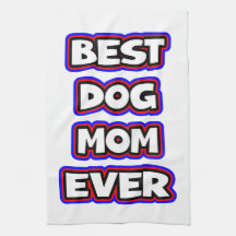 Enkel bästa hund mamma någonsin-typografi