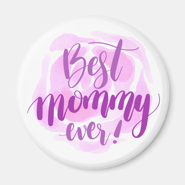 Enkel bästa Mamma någonsin Mors dag | Magnet (Framsidan)