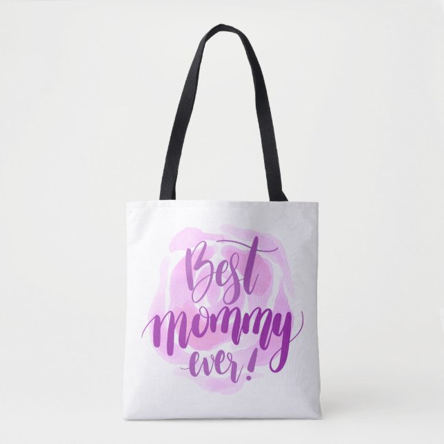 Enkel bästa Mamma någonsin Mors dag | Tote Bag Tygkasse (Framsida)