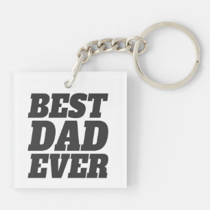 Enkel bästa Pappa någonsin Fars dag Nyckelkedja