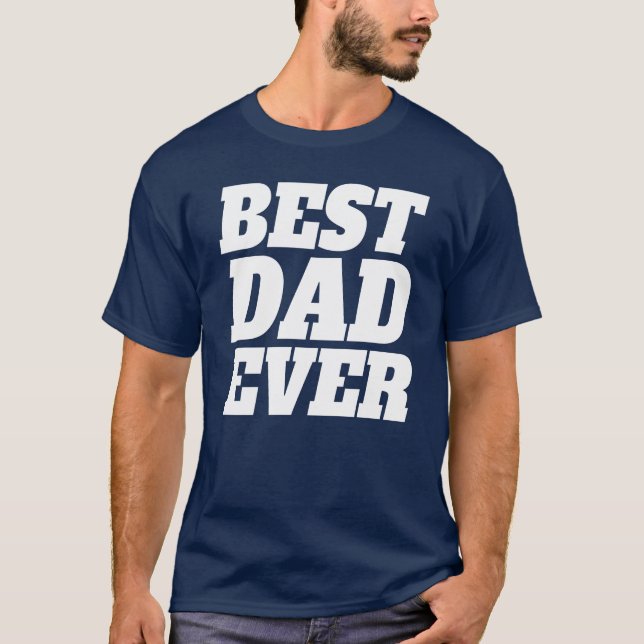 Enkel bästa Pappa någonsin Fars dag | Shirt T Shirt (Framsida)
