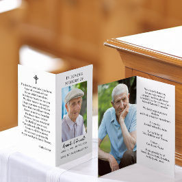 Enkel begravningsminnesmärke Foto Vikt bönkort Kort