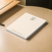 Enkel beige minimalistisk anteckningsbok
