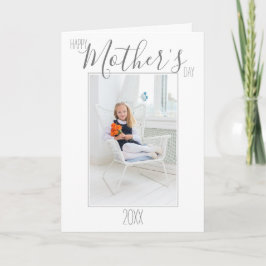 Enkel bild mors dag kort