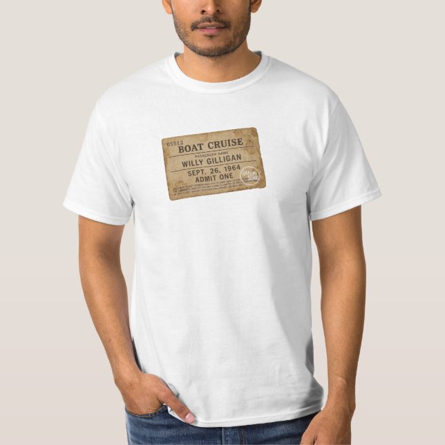 Enkel biljett t shirt (Framsida)