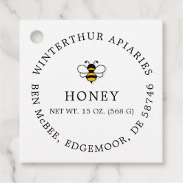 Enkel biodlingsverksamhet gåvor etiketter